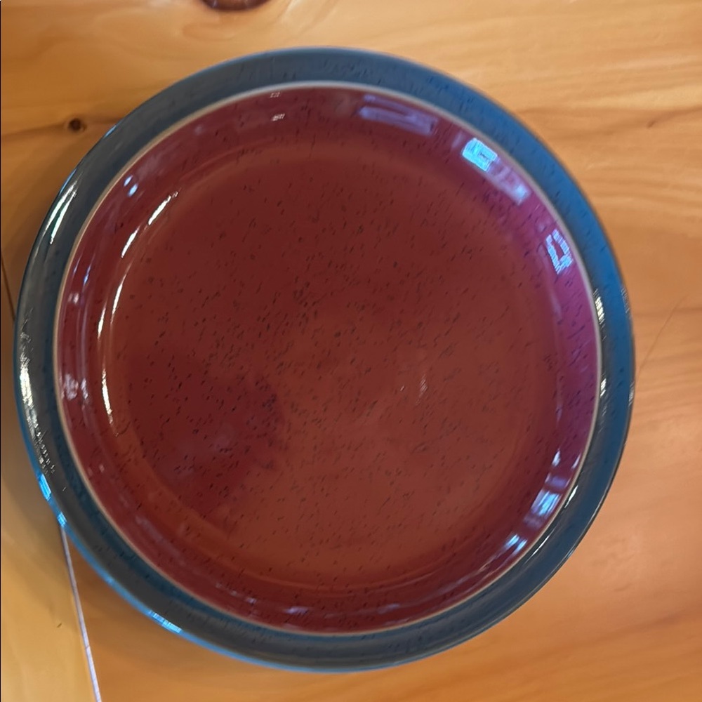 Elegant Two-Tone Dinner Plate